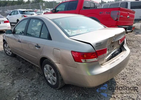 2006 Hyundai Sonata Gl from USA, damaged, VIN 5NPET46C96H108361